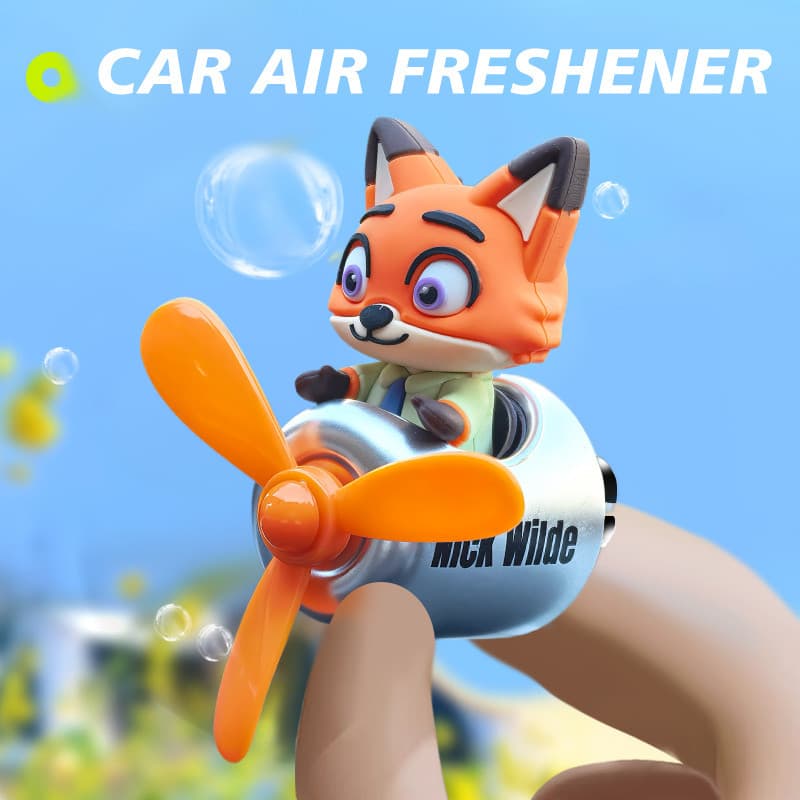 Nova Judy Dos Desenhos Animados Bonito Carro Ventilação De Ar Ambientador Aromaterapia Fragrância Tablet Decorativo Perf