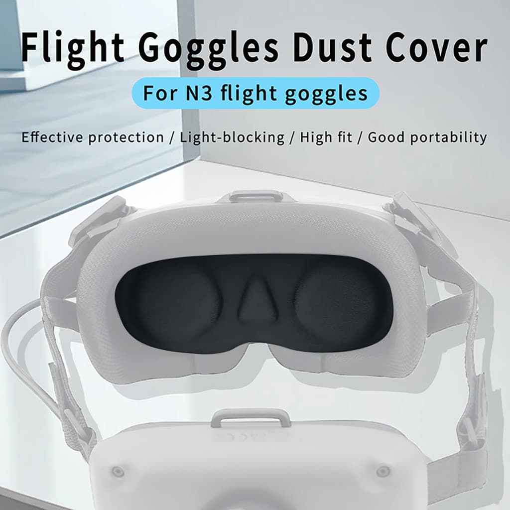 FEICHAO Para DJI N3 FPV Óculos De Instalação Rápida Esponja À Prova De Poeira Máscara De Olho Lente Anti-Risco Acessório
