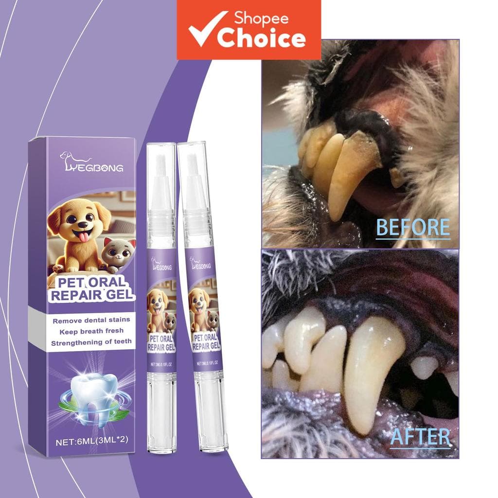 Gel De Reparo Oral Para Animais De Estimação , Cães , Gatos , Dentes , Removedor De Tártaro , Ambientador , Cuidados Den