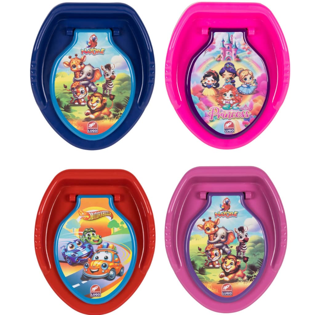 Troninho Infantil 3 em 1 Privadinha Desfralde com Assento Removível + Banquinho de Apoio