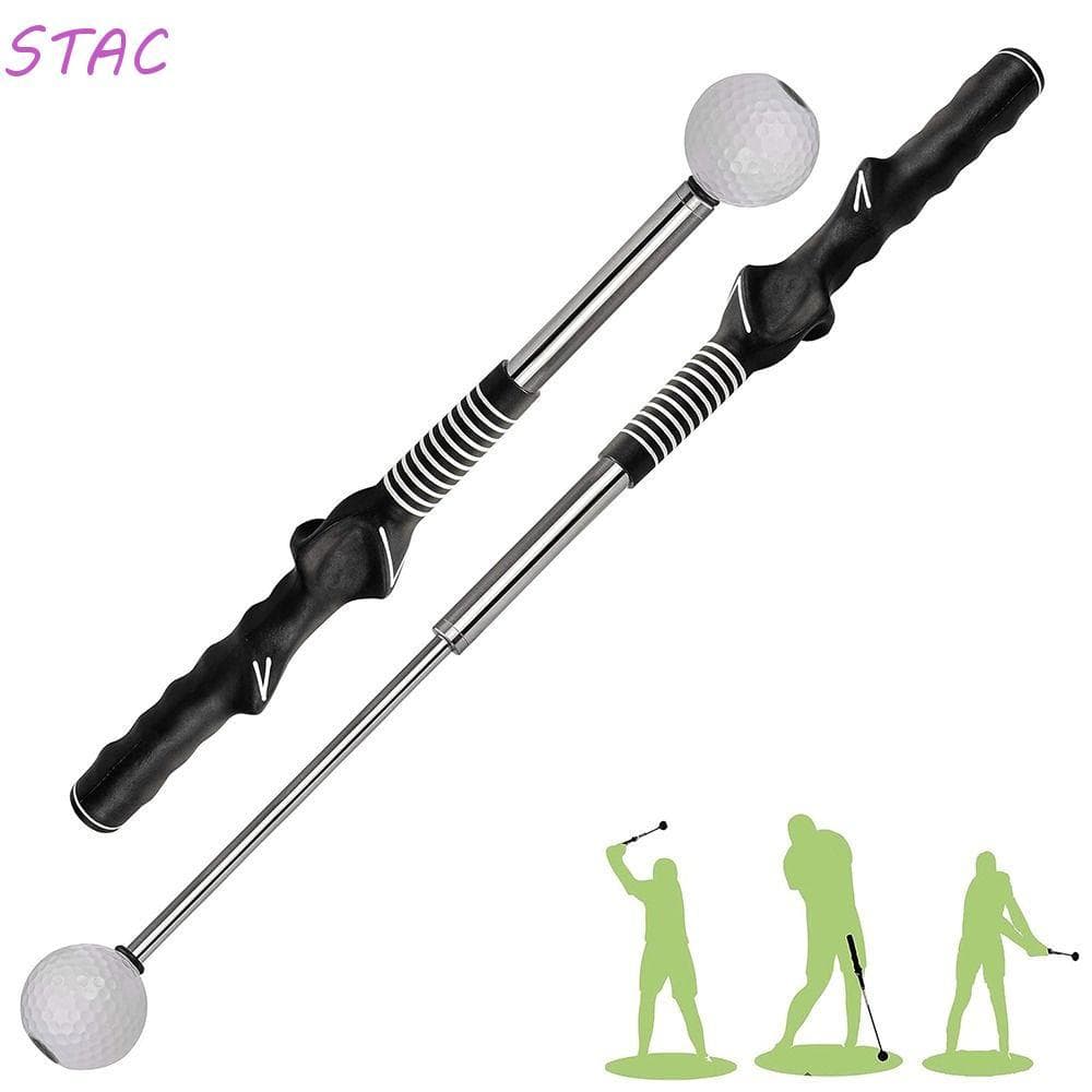 STAC Golf Swing Training Aid , Acessório Antiderrapante Do Instrutor Aperto Golfe Som Clique Ritmo , Melhora A Força