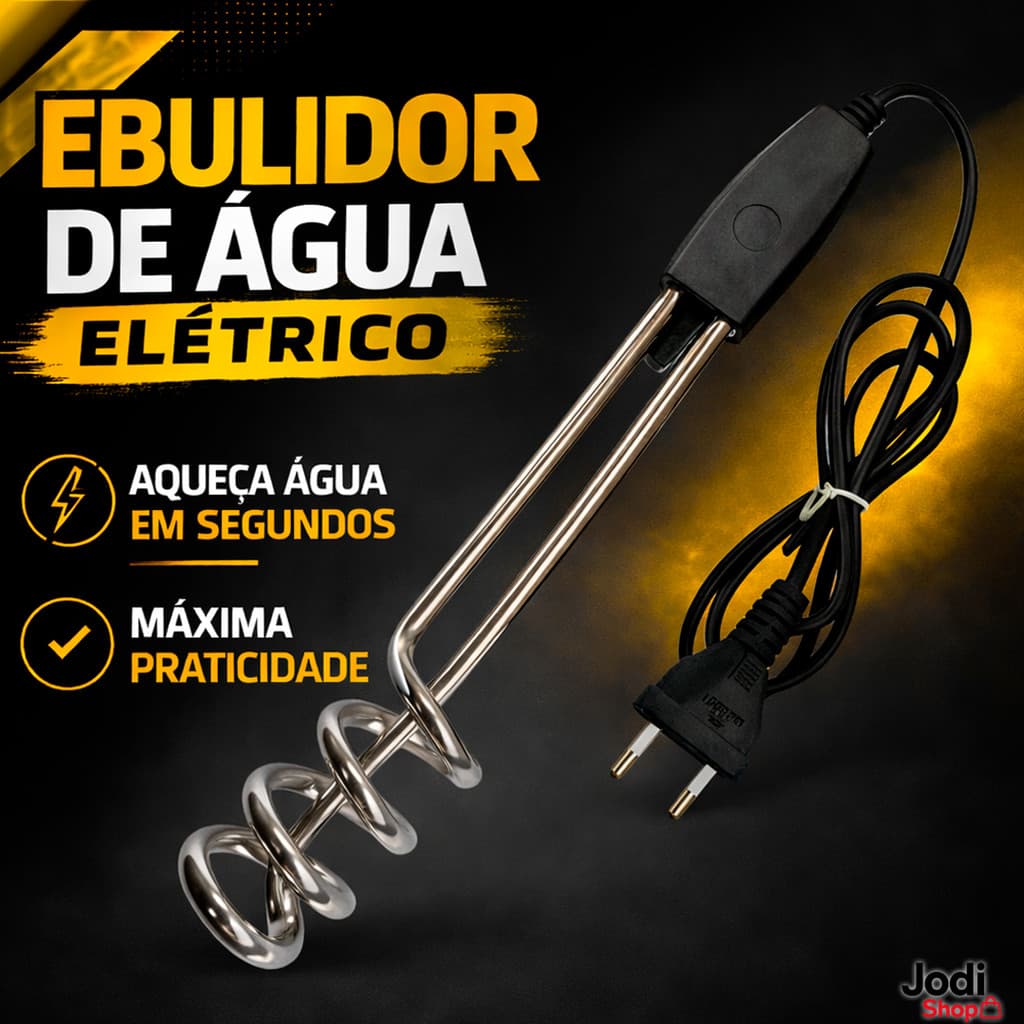 Ebulidor 1000w 110v 220v Aquecedor De Água Café Rabo Quente