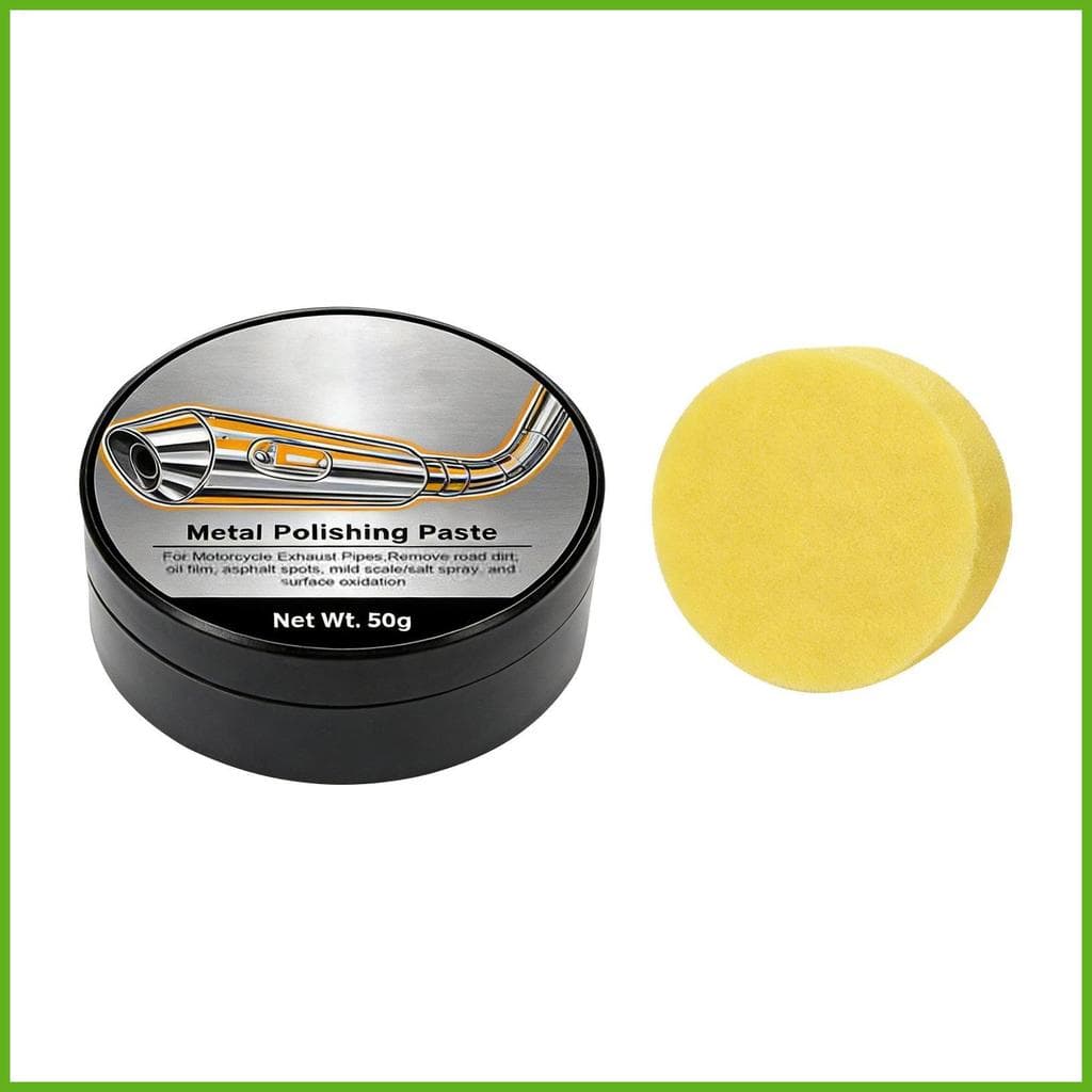 Limpador De Tubo De Escape Multiuso Removedor De Ferrugem Pasta Metal Cromo Para Auto Automotivo cupionbr