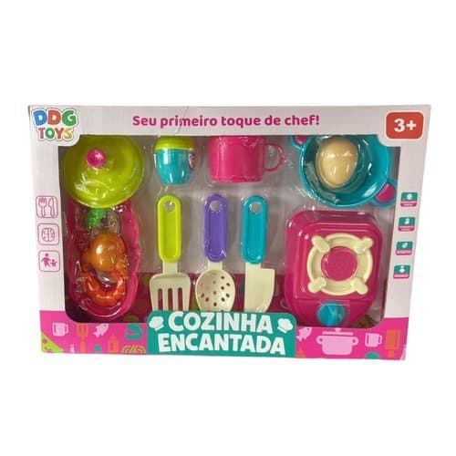 Kit Cozinha Infantil Brinquedo Com Utensilios Acessorios Completo Divertido Educativo