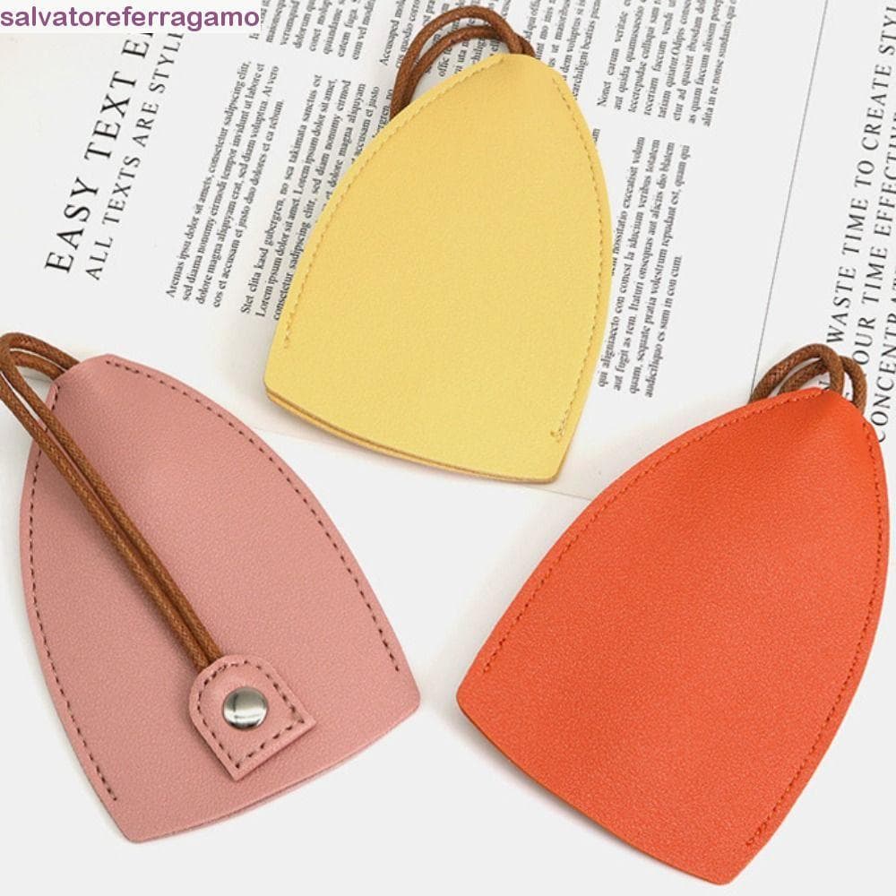 Bolsa Para Chaveiro Removível SALVATOREFERRAGAMO , Carteiras Chaves De PU À Prova D'água De Cor Sólida , Estojo Porta -