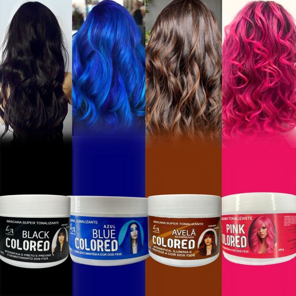 Máscara Matizadora Tinta Tonalizante - Sem Amônia - Resultado 100% Natural 300g Pronta Entrega