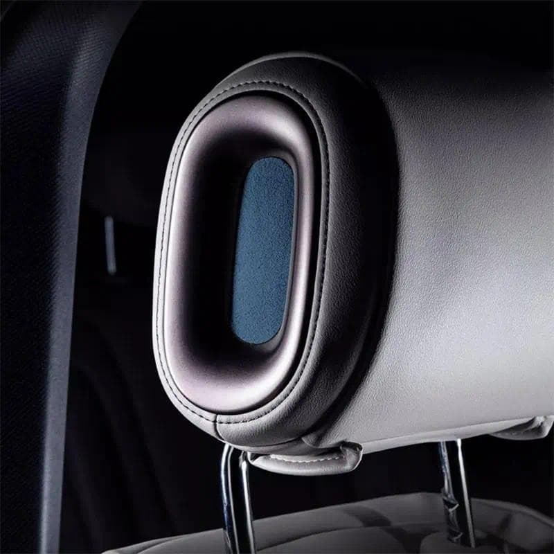 4 Pçs Assento De Carro Encosto De Cabeça Adesivos Decorativos Coloridos Para Mercedes Smart Elf 1 # Acessórios Do Estilo