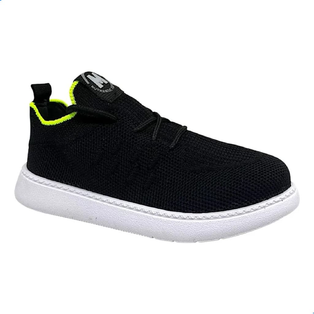 Tênis Molekinho Masculino Infantil Casual Slip On Knit