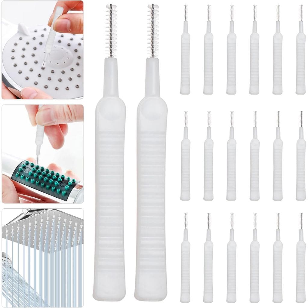 Kit 10/20/30 Escova De Limpeza De Ralo De Chuveiro Mini Limpador De Células Multifuncional