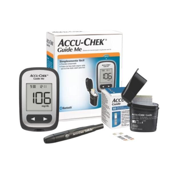 Accu-Chek Guide Me 10ct Kit mg/dl sc