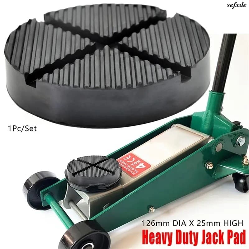 Jack Tray Support Head Almofada Protetora De Borracha Antiderrapante Para Guindaste De Máquina De Elevação