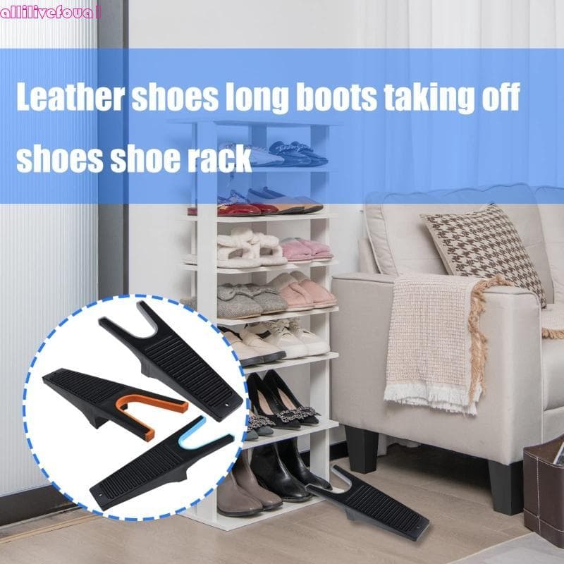 allilivefoua1 Removedor Sapato Adequado Para Joelho, Ferramenta Acessória Botas Altas, Remoção Borracha Antiderr