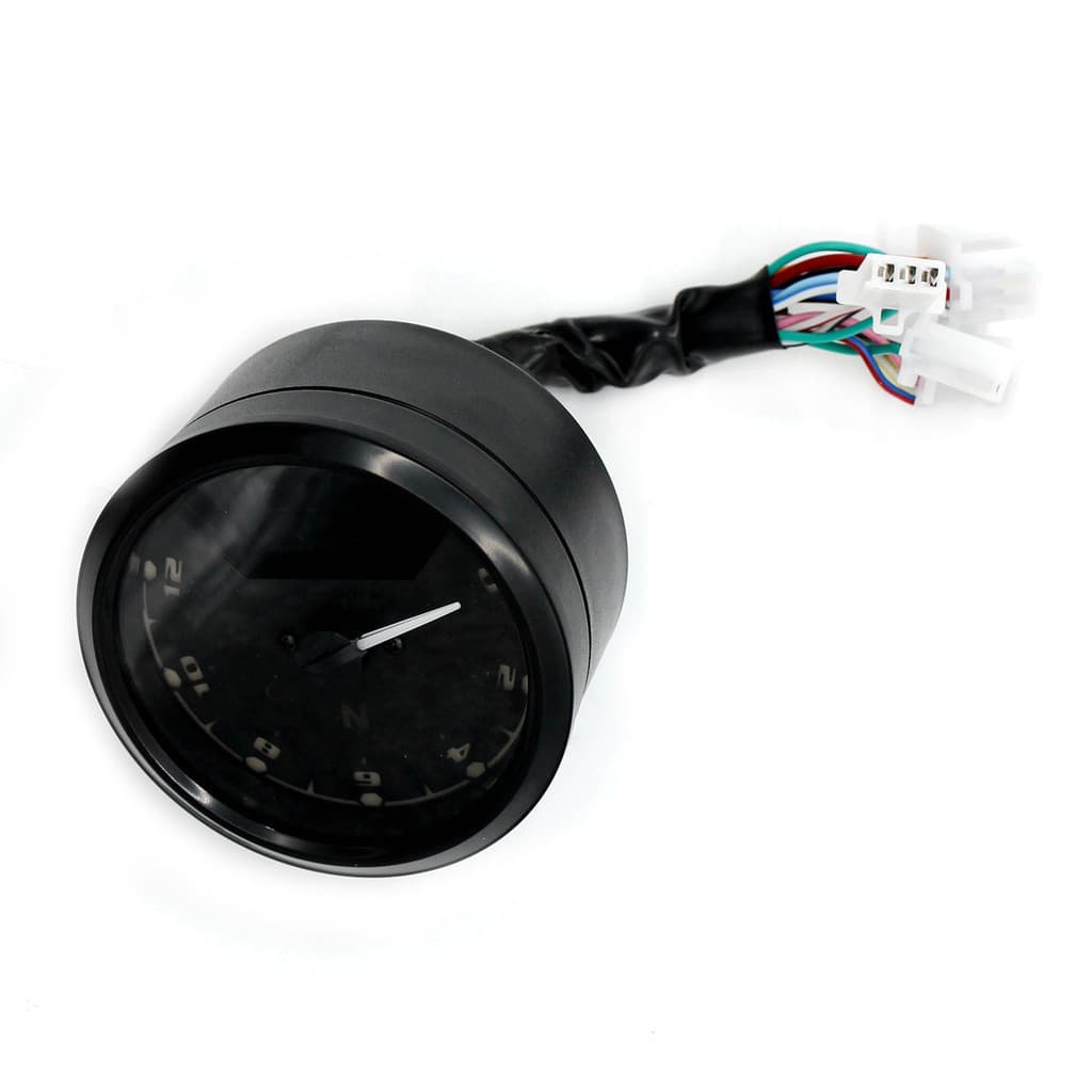 Motocicleta modificado lcd ponteiro medidor babuíno lcd tacômetro velocímetro odômetro cronômetro fábrica pronto estoque