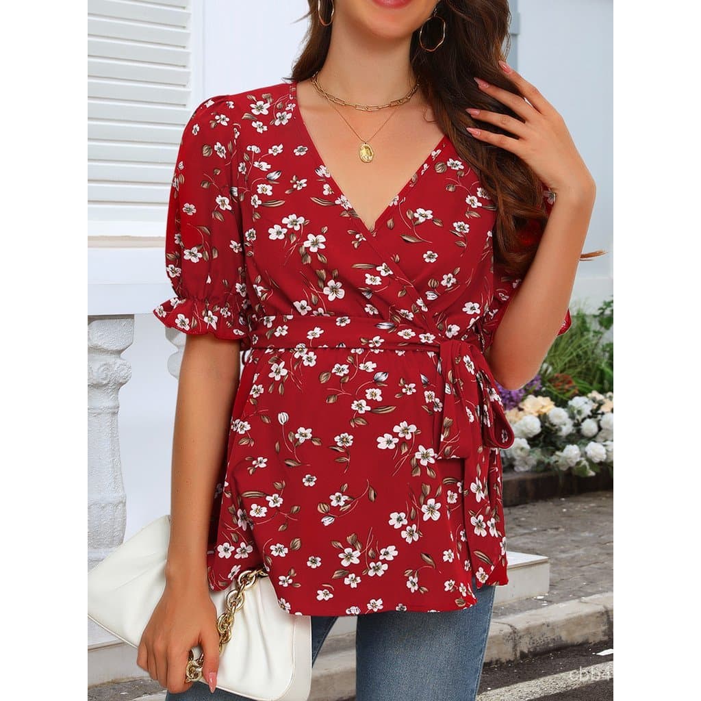 Gola amamentação europeu americano espartilho frente peito cruz v mãe vestido amarrado grávida