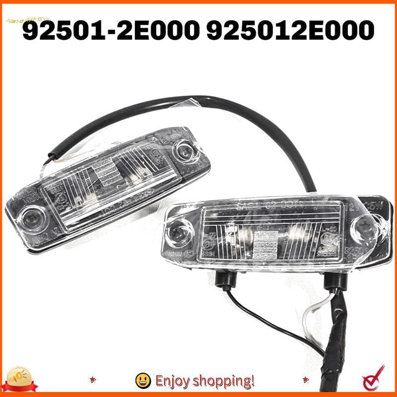 Conjunto De Luz Traseira Da Placa De Carro chuanhai0 Para 2005-2009 92501-2E000 925012E000 92501 2E000