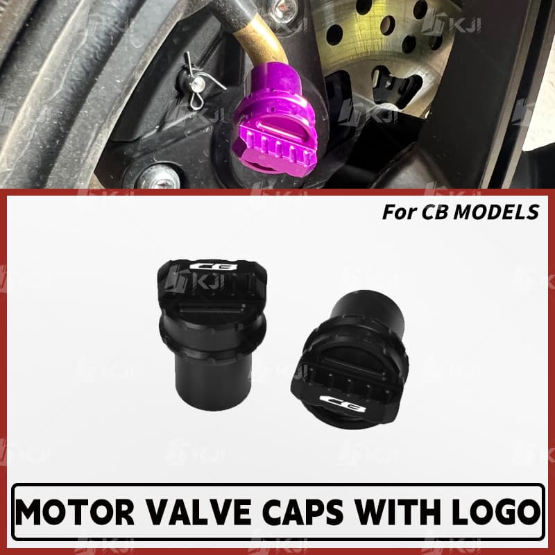 Para Honda CB 125/150/250/300/400/500/650 Tampas Da Haste Válvula Do Pneu Roda De Ar Tubo Capa Acessórios