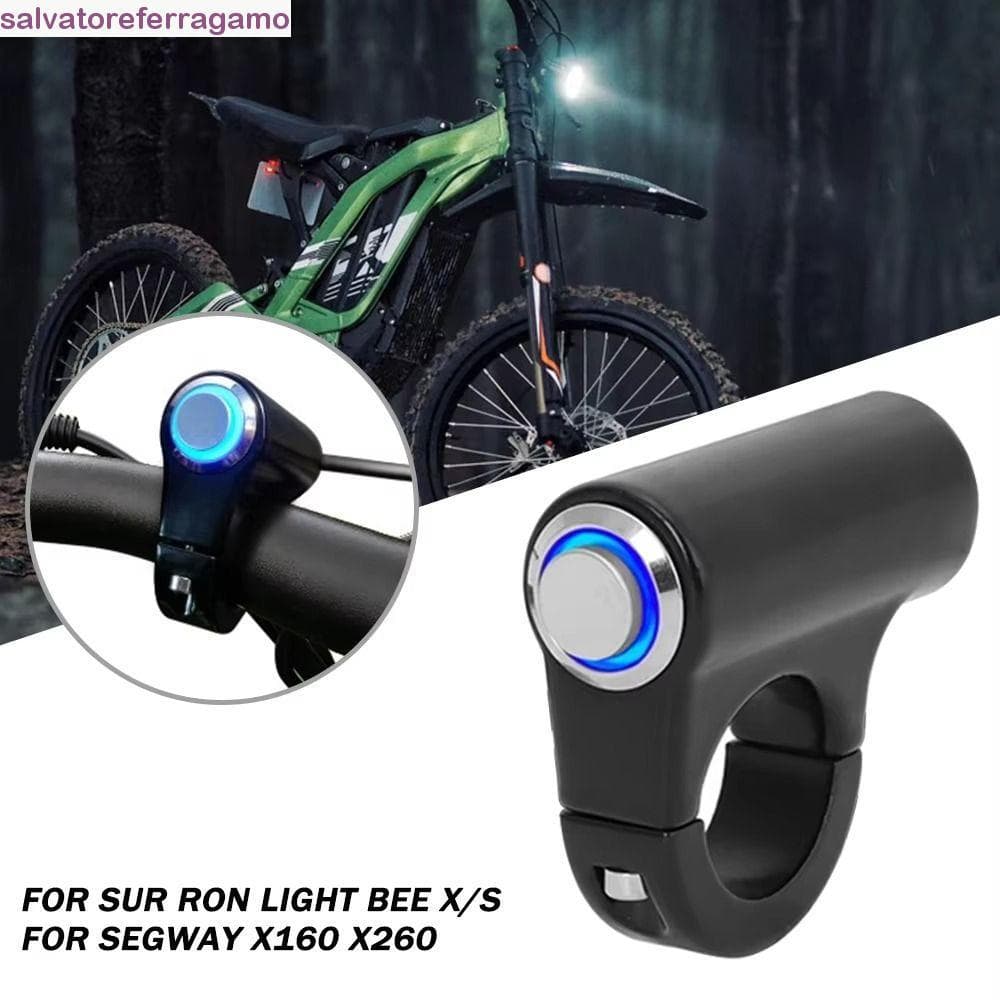 Interruptor De Farol SALVATOREFERRAGAMO Com Indicador , Guiador De Motocicleta Travamento Automático À Prova D'água