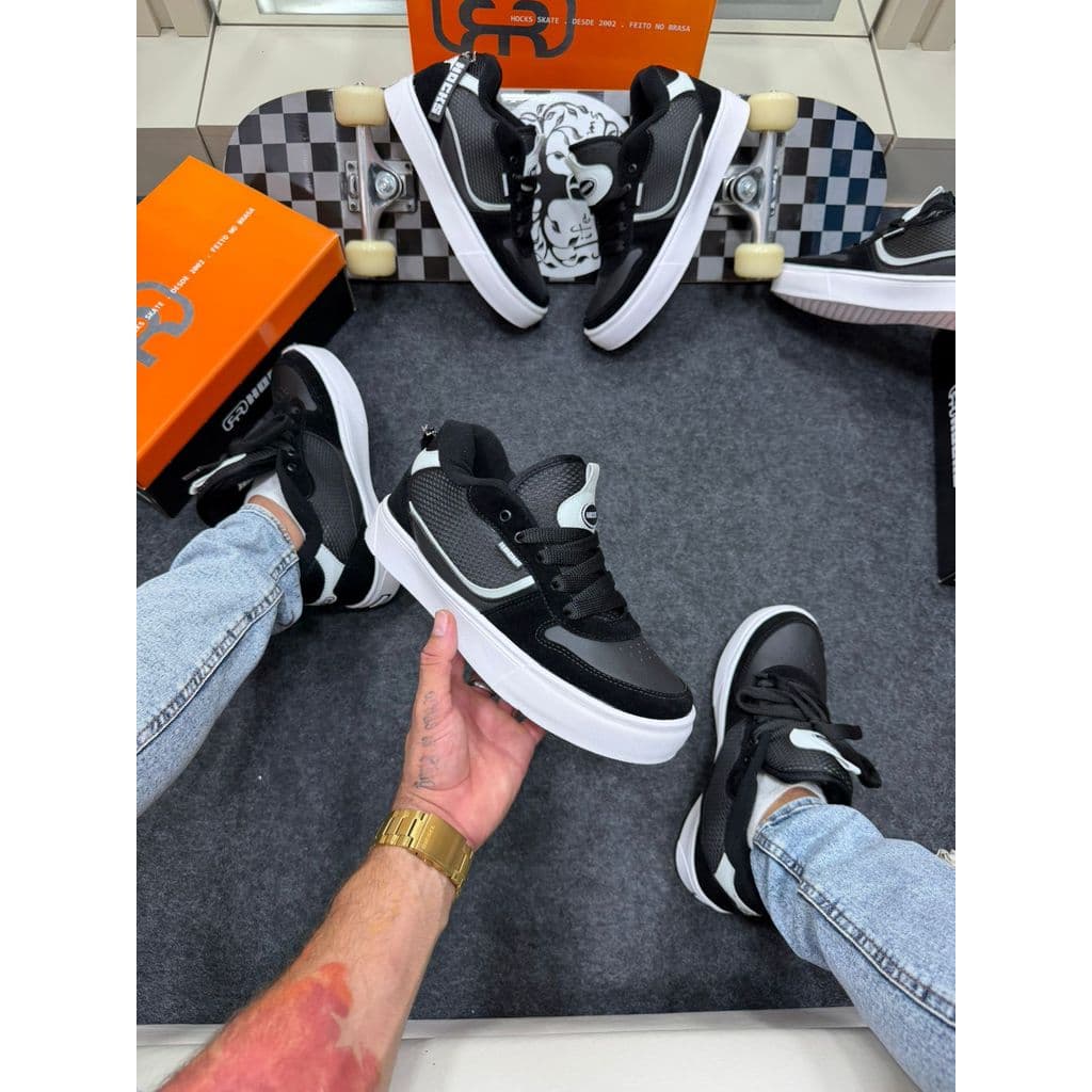 Tênis Hocks Puff Hightech UV Brilha no Escuro Skate