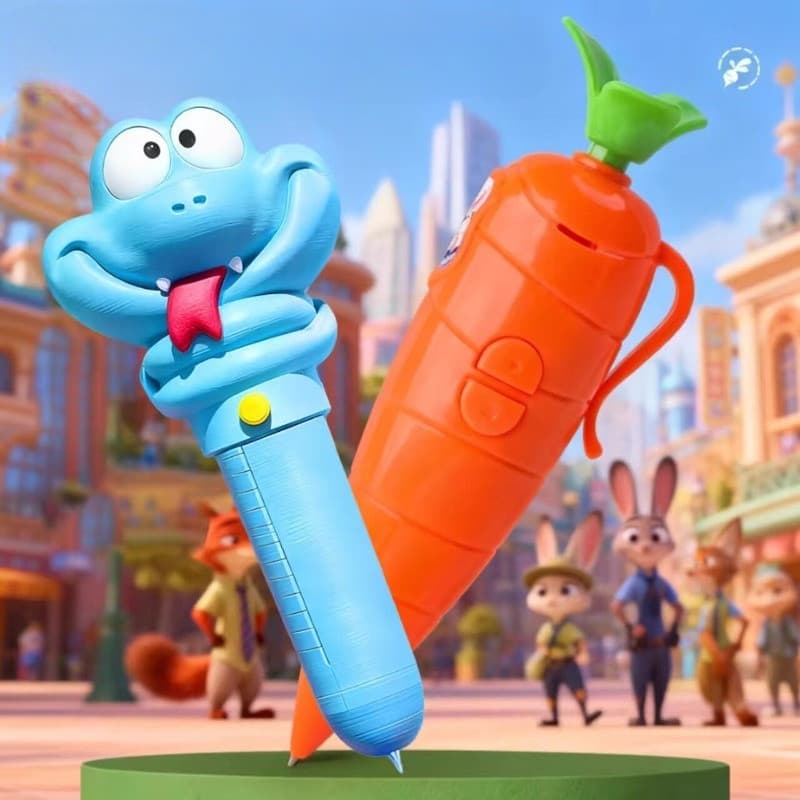 Judy Cenoura Gravador De Voz Louco Zoom Cidade Estudante Dos Desenhos Animados Bonito Papelaria Caneta Esferográfica Pre