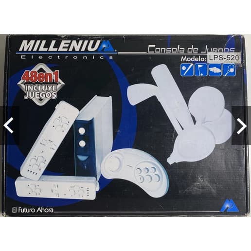 Console Millenium - Video Game 48 Jogos Incluso C/ Movimentos Corporais VOLTAGEM 110v