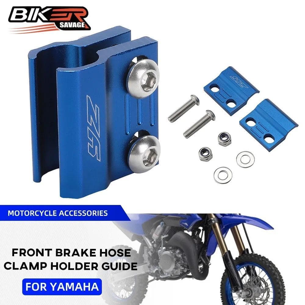 YZ125 YZ85 Acessórios Da Motocicleta Para YAMAHA YZ65 YZ250 YZ 450 F/FX Braçadeira De Mangueira De Freio Dianteiro 65 25
