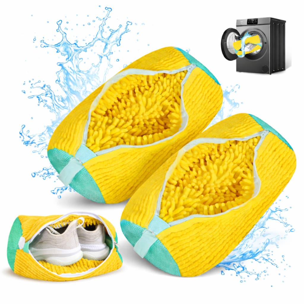 Bolsa para Lavar Tênis na Máquina Saco Protetor Sapatos Malha Reforçada Anti Deformação