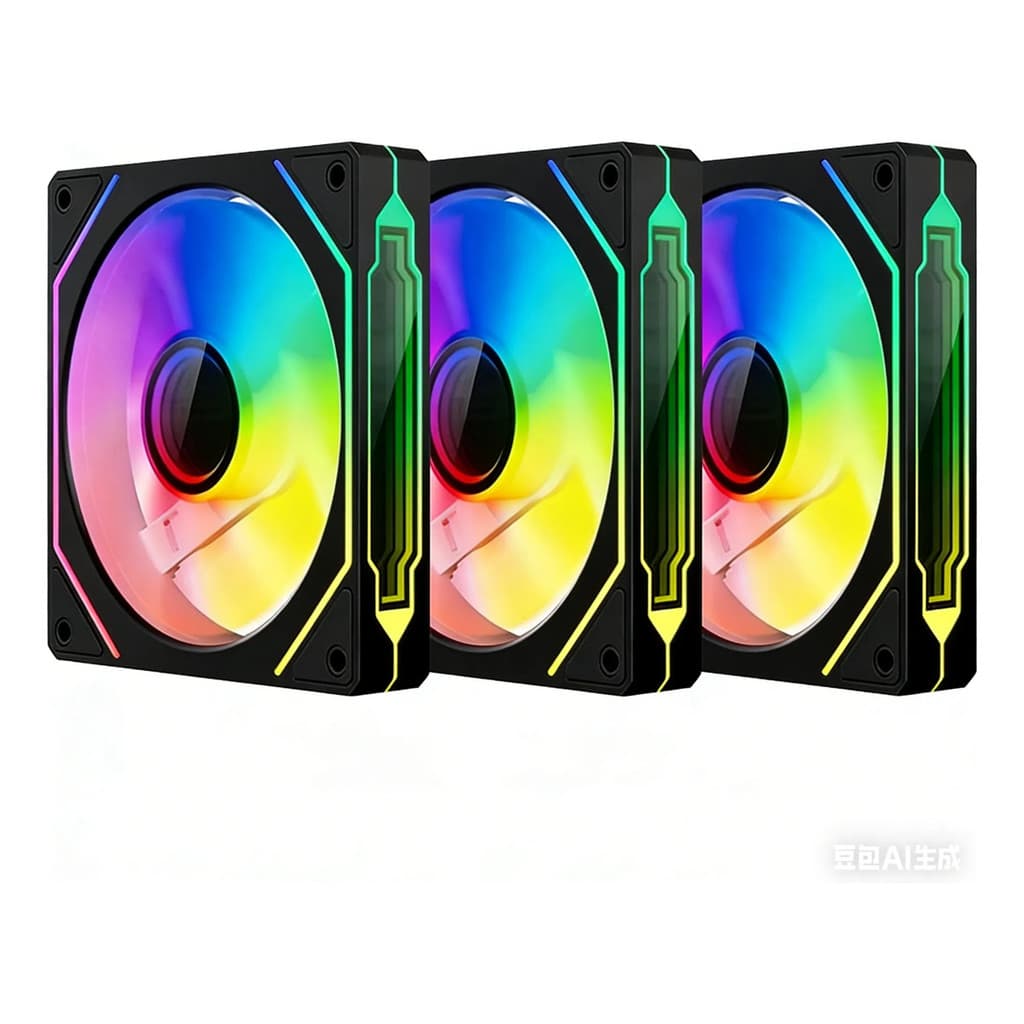 Teucer Prism4 Pro Argb Ventilador 120mm Caso Do Pc Kit  Fansventilador 4pin pwm cpu ventiladores de refrigeração 3pin 5v