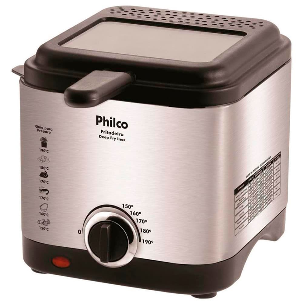 Fritadeira de Imersão ao Óleo Deep Fry 1.8L Philco