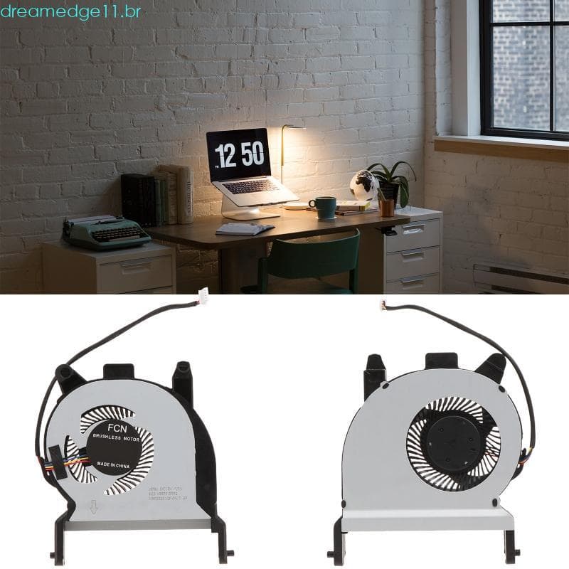 Ventilador Resfriamento CPU Laptop dreamedge11 Para Peça Sobressalente Notebook 600 G3