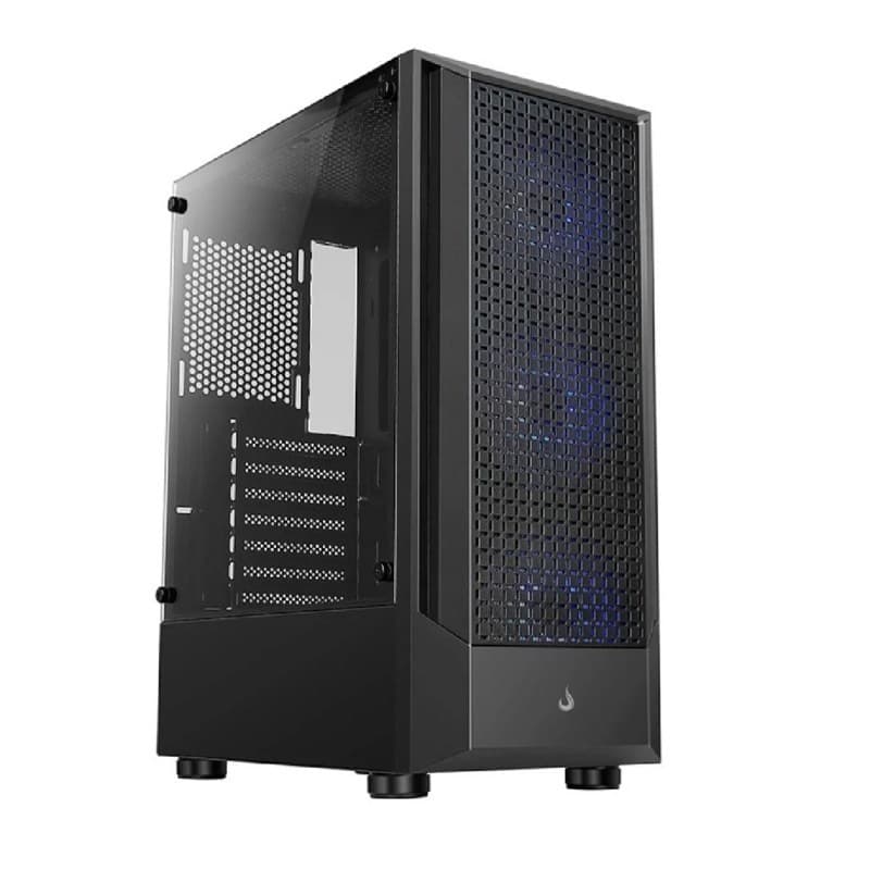 Gabinete Gamer Rise Mode Wave Mid Tower ATX ARGB 3 Fans USB 3.0 Lateral Vidro