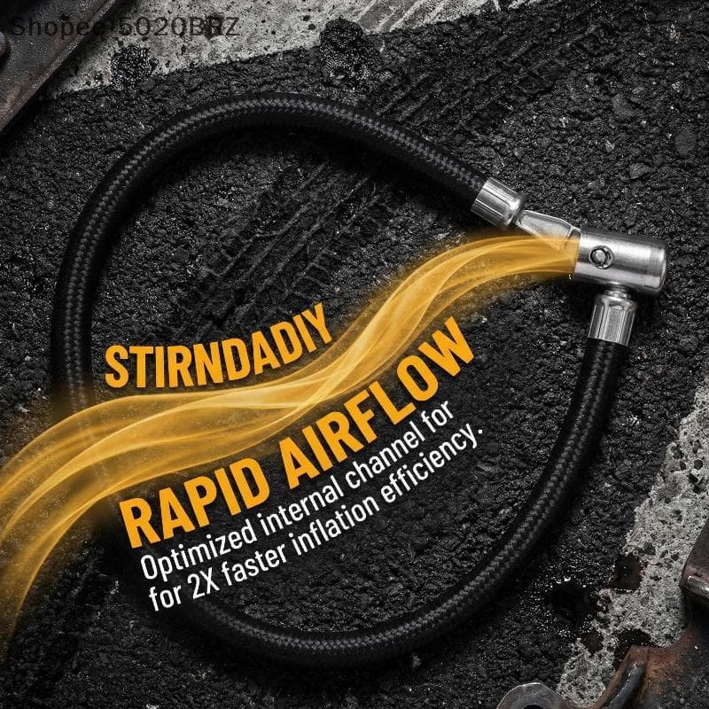 [THEBR] Tubo De Extensão De Bomba Inflável Universal Para Carro , Bicicleta , Motocicleta , Compressor De Ar , Durável ,