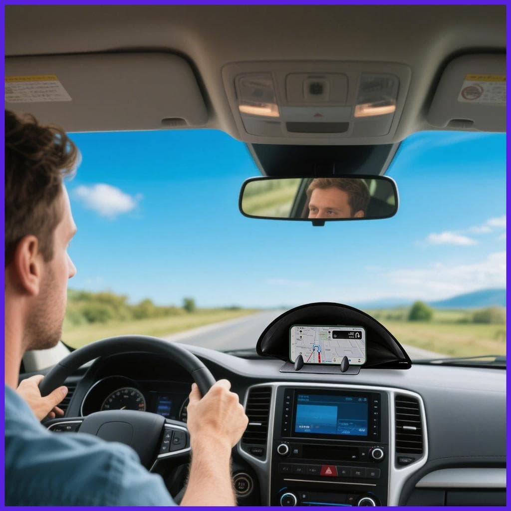 Carro Smartphone Pára-Sol Anti-Reflexo Dobrável Capa Celular Para Caminhão Automotivo SUV Painel phdbr