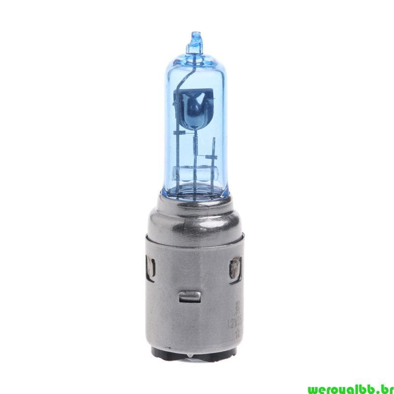 weroyalbb Farol De Motocicleta BA20D H6 Lâmpadas ATV Ciclomotor Scootor Lâmpada De Moto 12V
