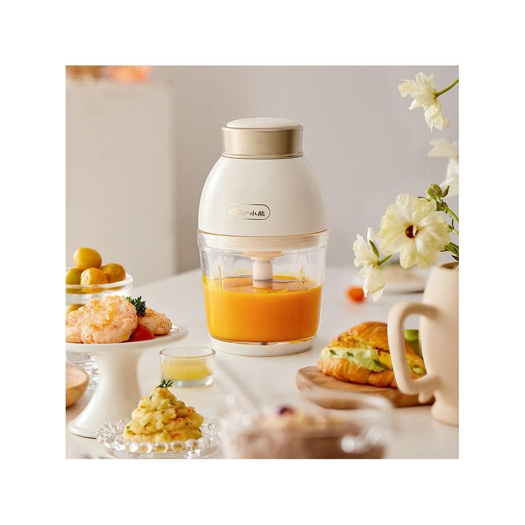 Moedor de carne máquina de alimentos complementares pequeno urso doméstico elétrico pequeno Mini bebê ferramenta de alim