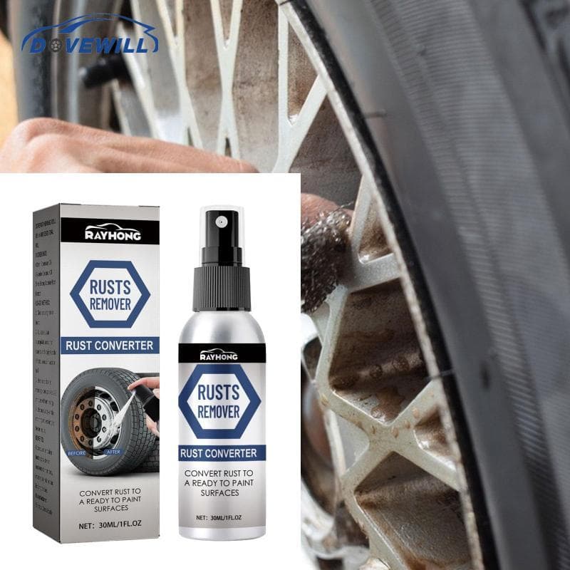 [Dovewill] Ferramenta Removedora De Ferrugem De Plástico Spray Conversor Multifuncional Para Portas De Carro , Rodas E P