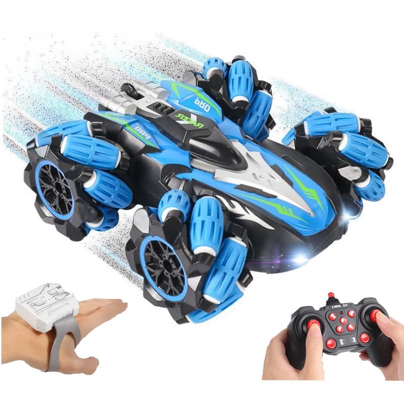 Carrinho de Controle Remoto 360º  Giro Radical,Drift e Manobras Incríveis para Crianças 4x4 Recarregável Road Brinquedo