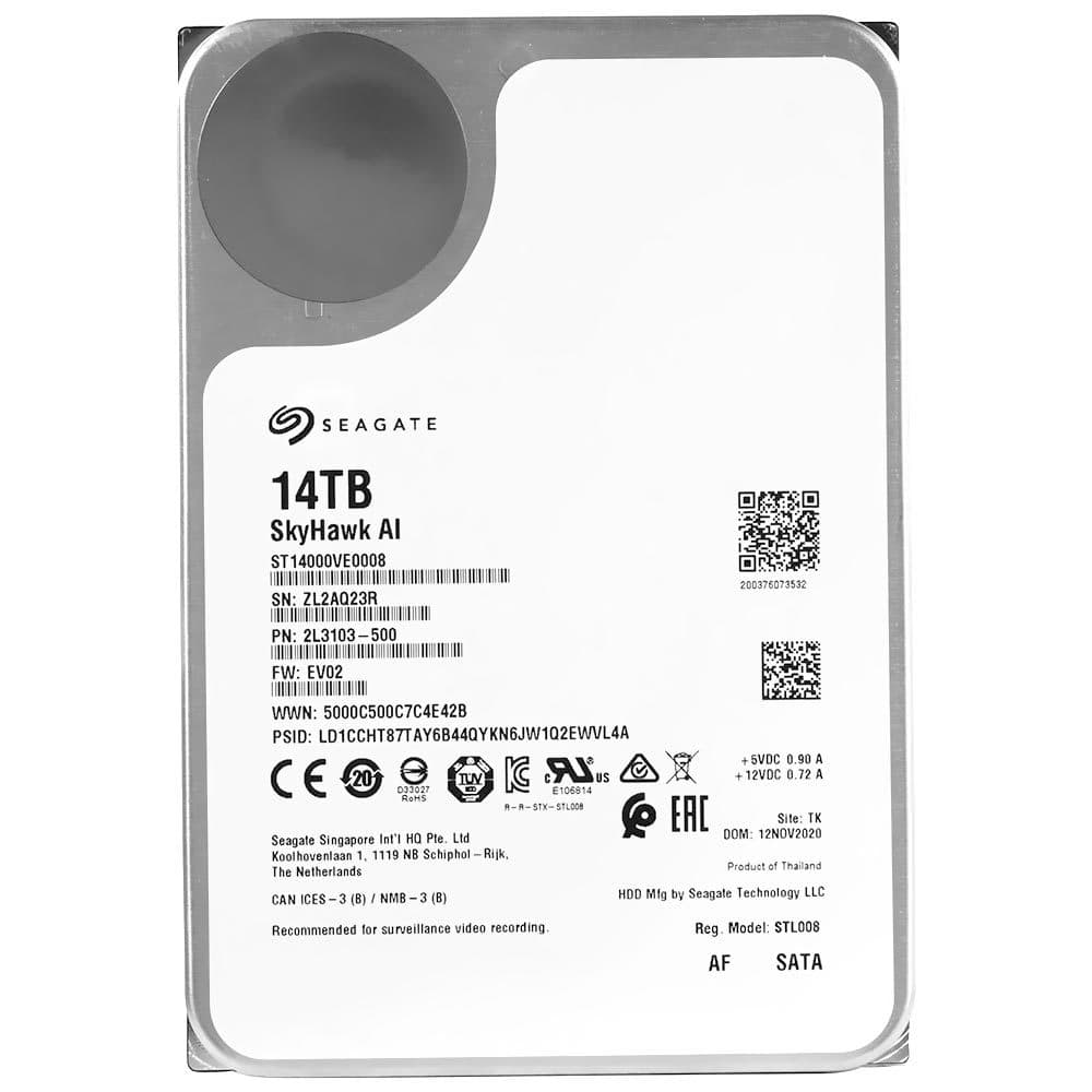 HD SATA 14TB 3.5 Seagate Skyhawk 7200rpm