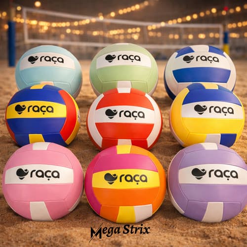 Bola De Vôlei Raça Quadra Praia Oficial Presente Esporte  + Bomba de Ar kit Brincadeiras Voleibol