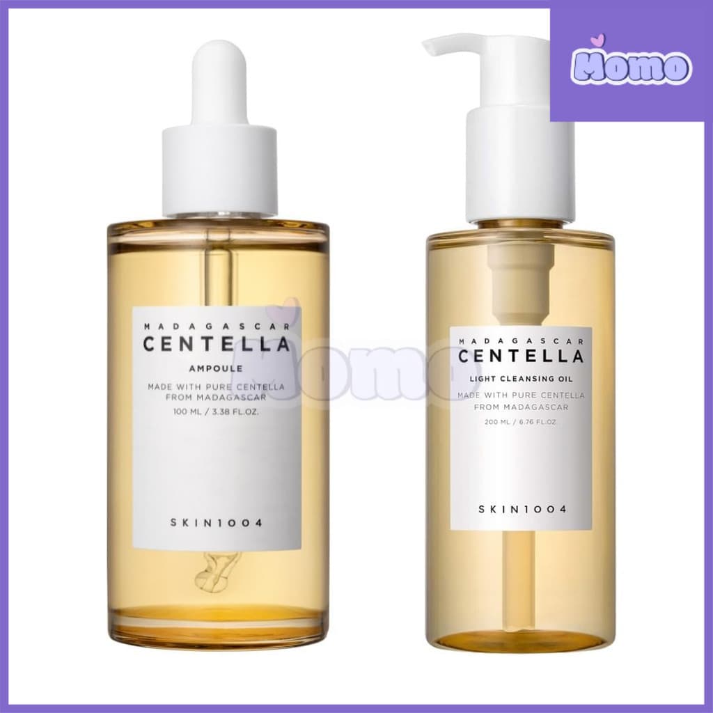 [Skin1004] Madagascar Centella Light Cleansing Oil 200ml Asiatica Ampoule Facial Serum 100ml