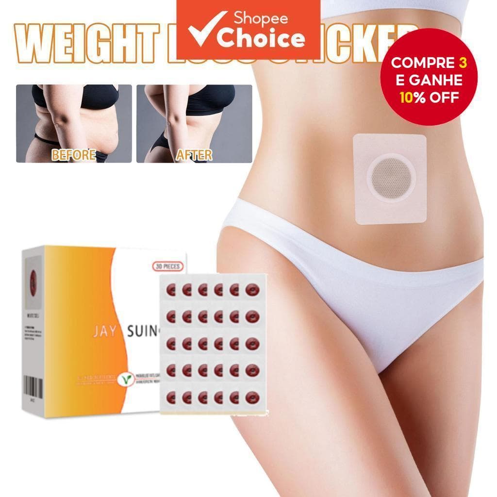 Novos Adesivos Magnéticos para Umbigo Jaysuing 30 Peças, Comprimidos Herbais para Modelagem Corporal e Firmamento das