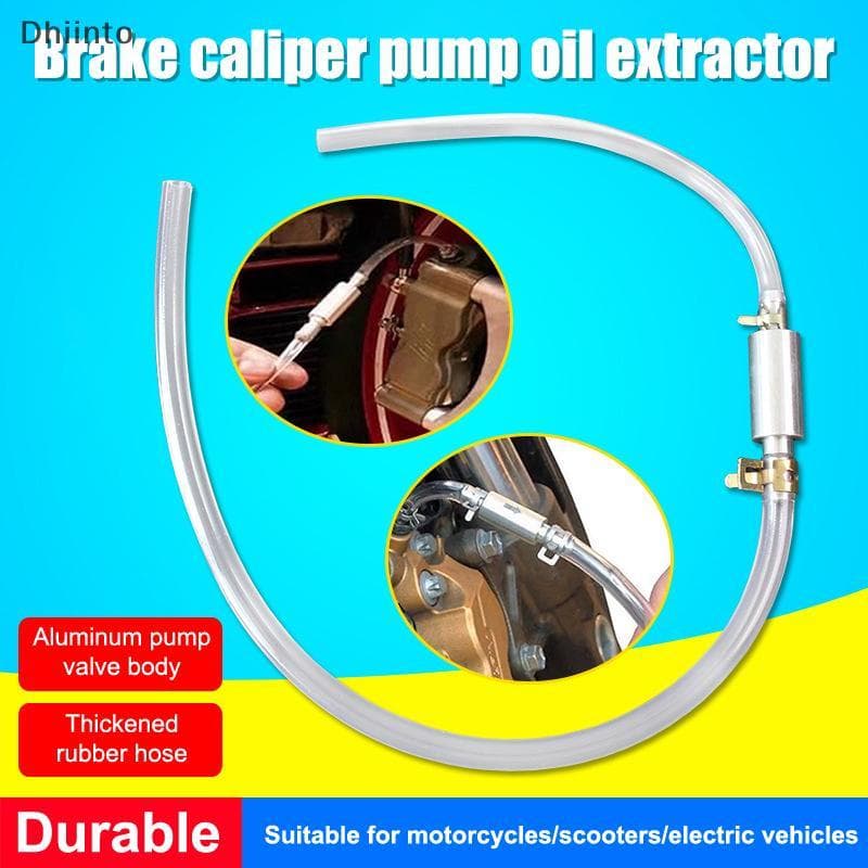 [Dhiint] Tubo De Enchimento De Óleo Para Motocicleta Ferramenta Sangramento De Freio Hidráulico Che Válvula Tubulação Ac