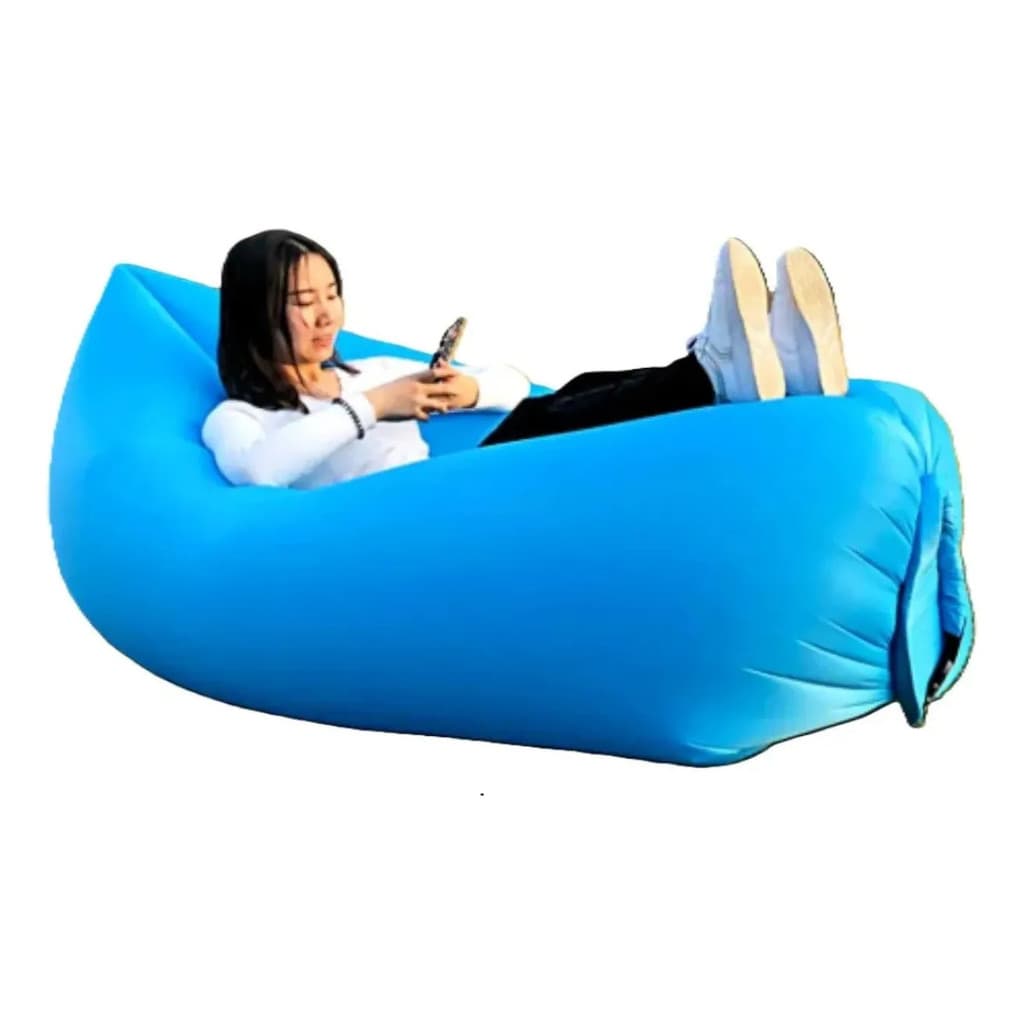 Sofá De Ar Inflável Portatil Camping Saco De Dormir Aikino