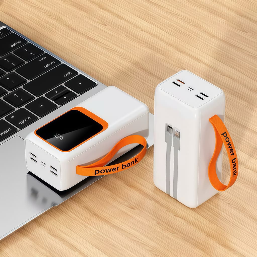 Carregador Portátil Power Bank Grande 50000mah Turbo 22.5W PD Rápido  alex