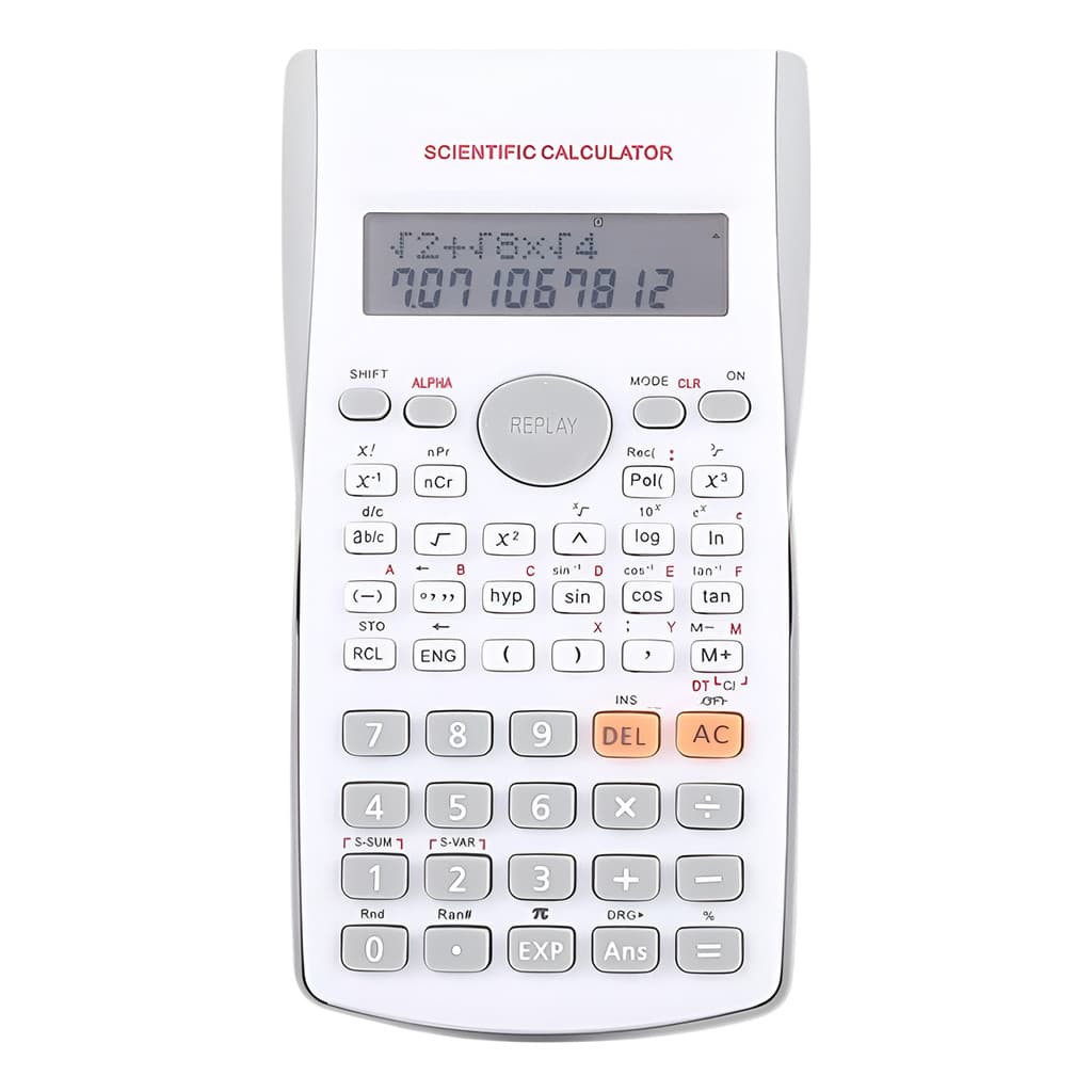 Calculadora Científica Com 240 Funções E Display De 2 Linhas