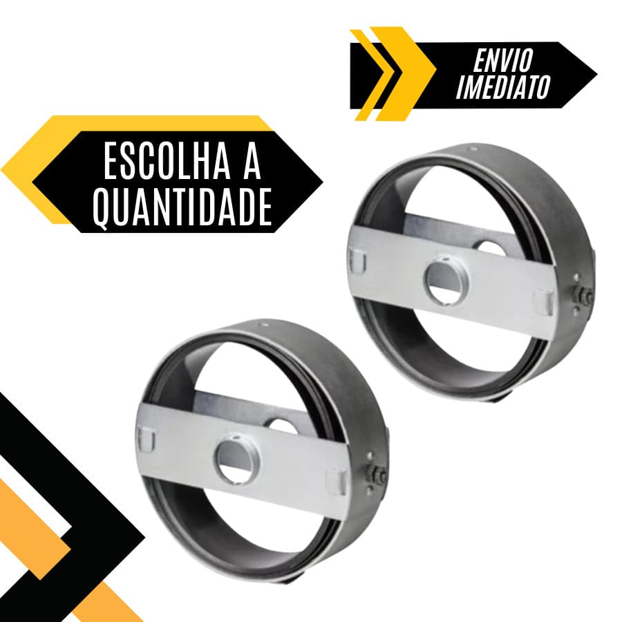 Caixa Com Mola Reforçada Porta De Aço Enrolar 3x1/2