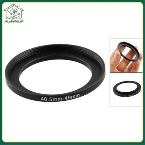 [eli_dobbin.br] Adaptador De Anel Intensificador De Filtro De Metal Para Câmera De 40.5 Mm-49 De Substituição