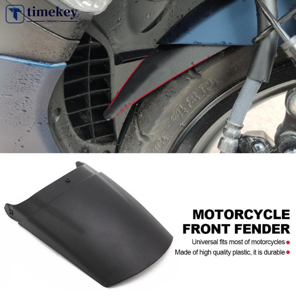 TIMEKEY Universal Motocicleta Extensor Para-Lamas Dianteiro Traseiro Fender Respingo Guarda Extensão Moto Acessórios B5P