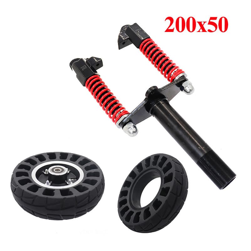 Pneus sólidos de alta qualidade 200x50 rodas não infláveis de 8 polegadas para rodas de scooter