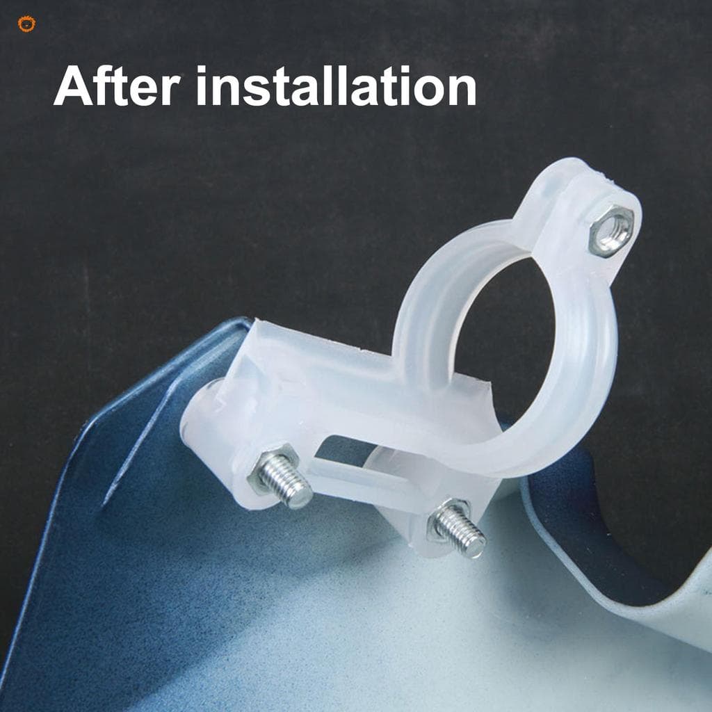 2 Pçs E-Bike Clipes De Suspensão Dianteira Plástico Respingo Guarda Suporte Fixadores Para Bicicletas Elétricas Sujeira