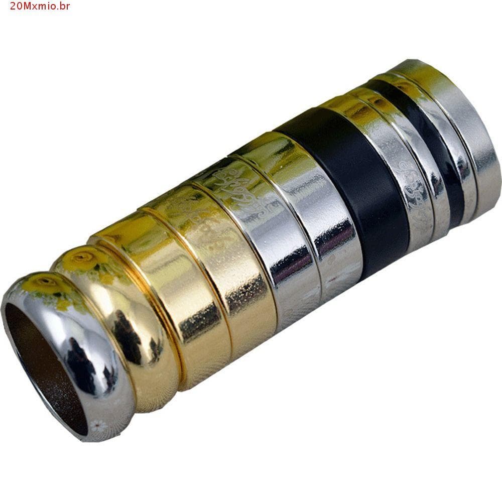 Anel Mágico MXMIOB , De Placa Dourada E Prateada Para Truques De Mágica PK De Feiticeiro De Desempenho